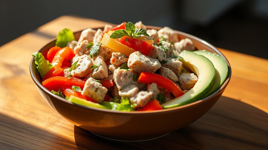 customizable tuna salad ingredients