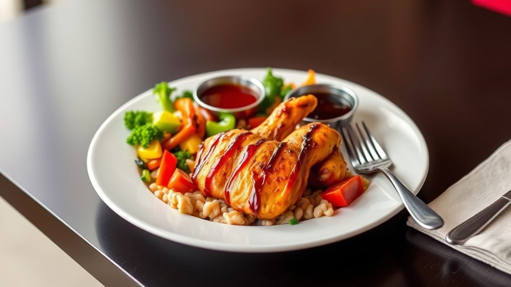 diverse flavorful menu options