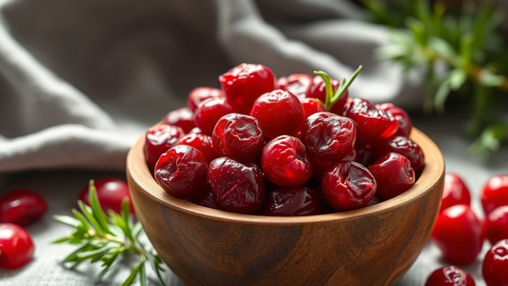 dried cranberries not keto friendly