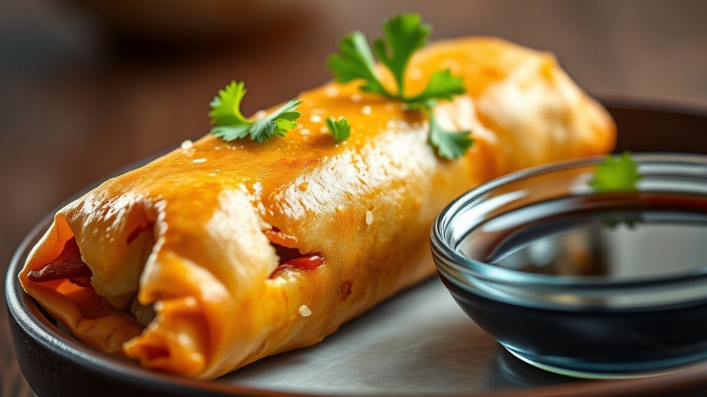 egg rolls and keto