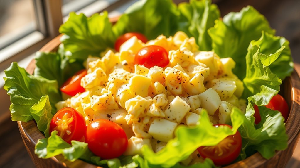 egg salad keto compatibility