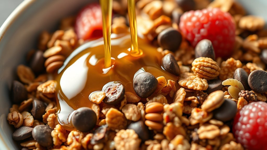 evaluating sugars in granola