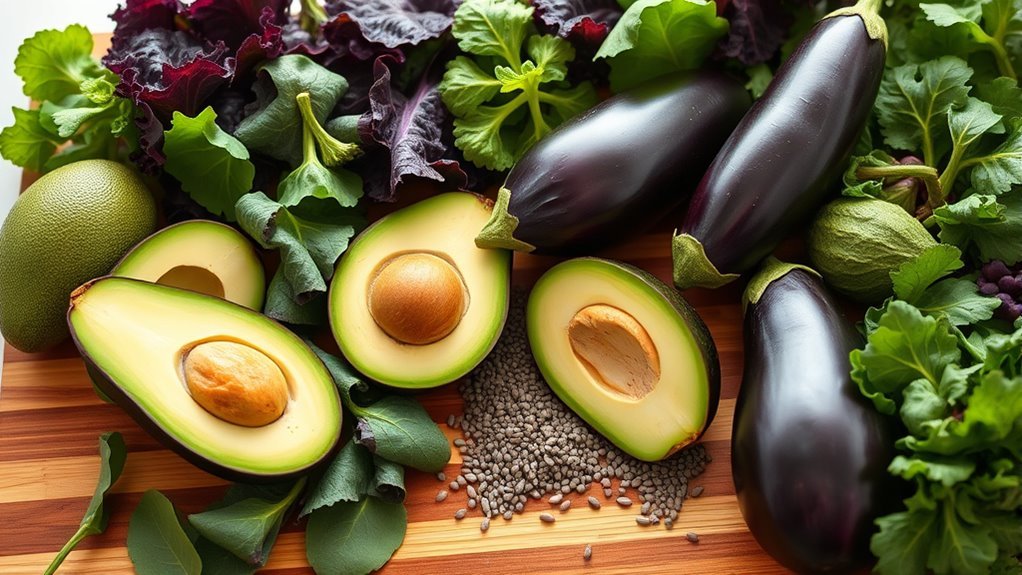 fiber rich keto foods