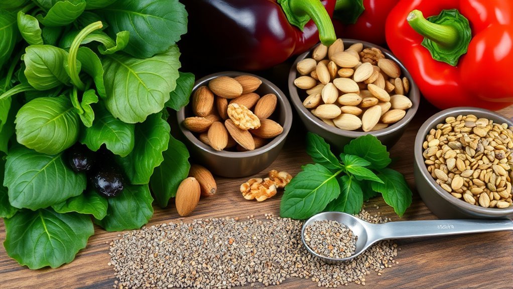 fiber rich nuts and seeds