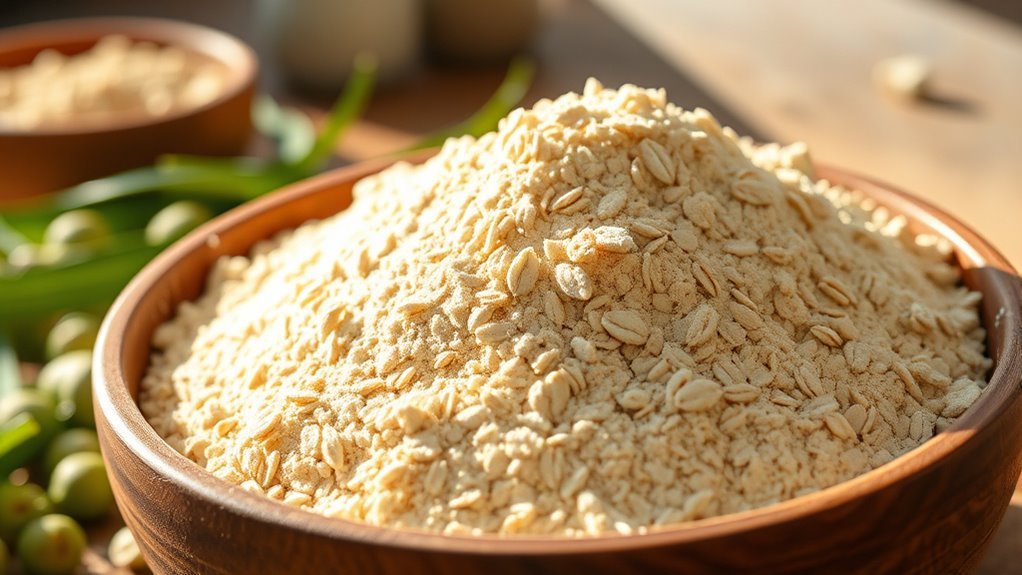 fiber s benefits in oat flour