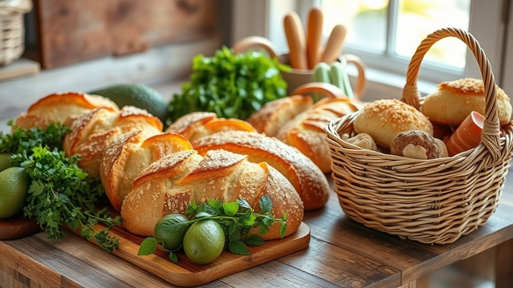 fresh local keto breads