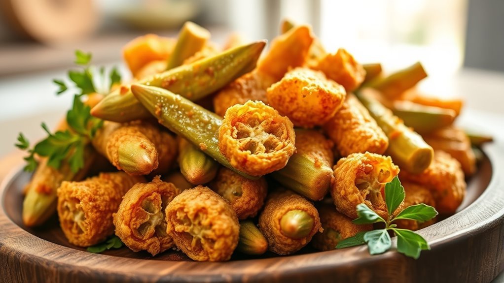 fried okra not keto friendly