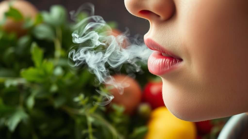 fruity metallic or pungent