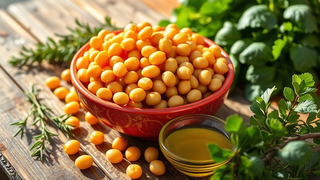 garbanzo beans nutritional comparison