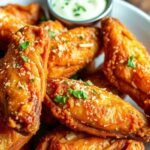 garlic parmesan wings keto friendly