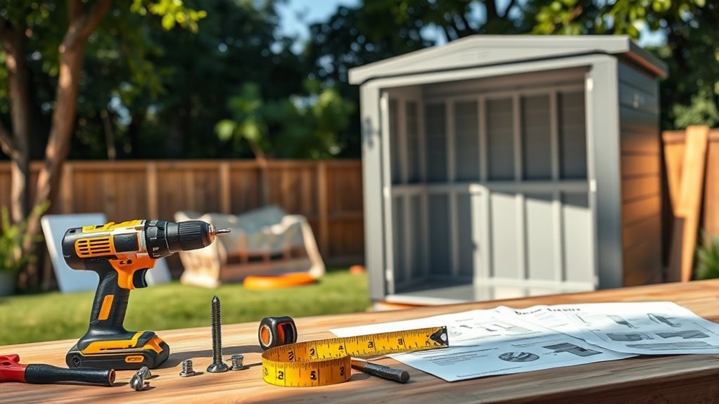 gather tools and materials