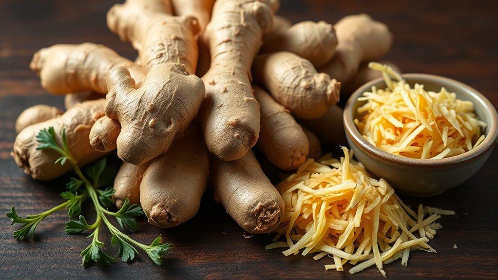 ginger s low carbohydrate content