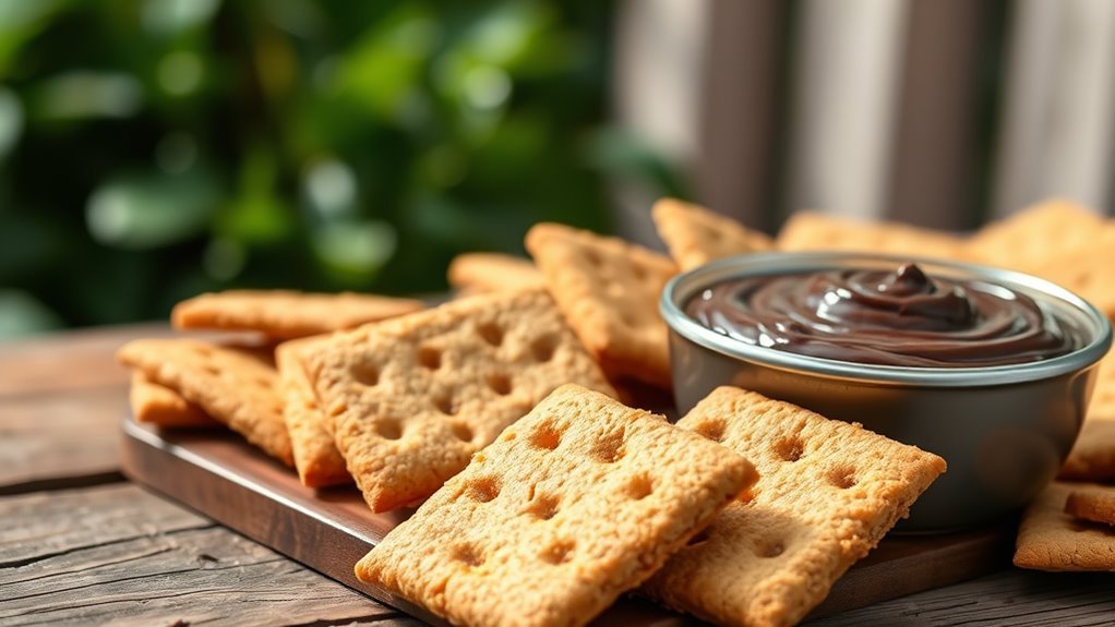 graham crackers high carbohydrates