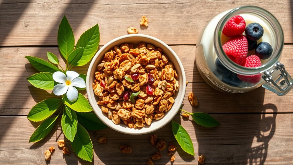 granola s high carb content