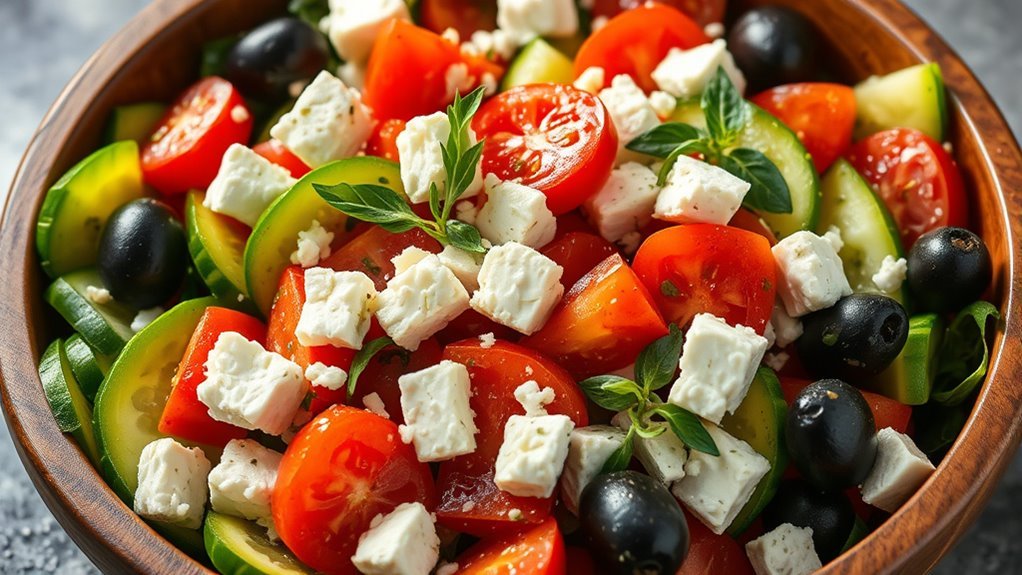 greek salad ingredient analysis