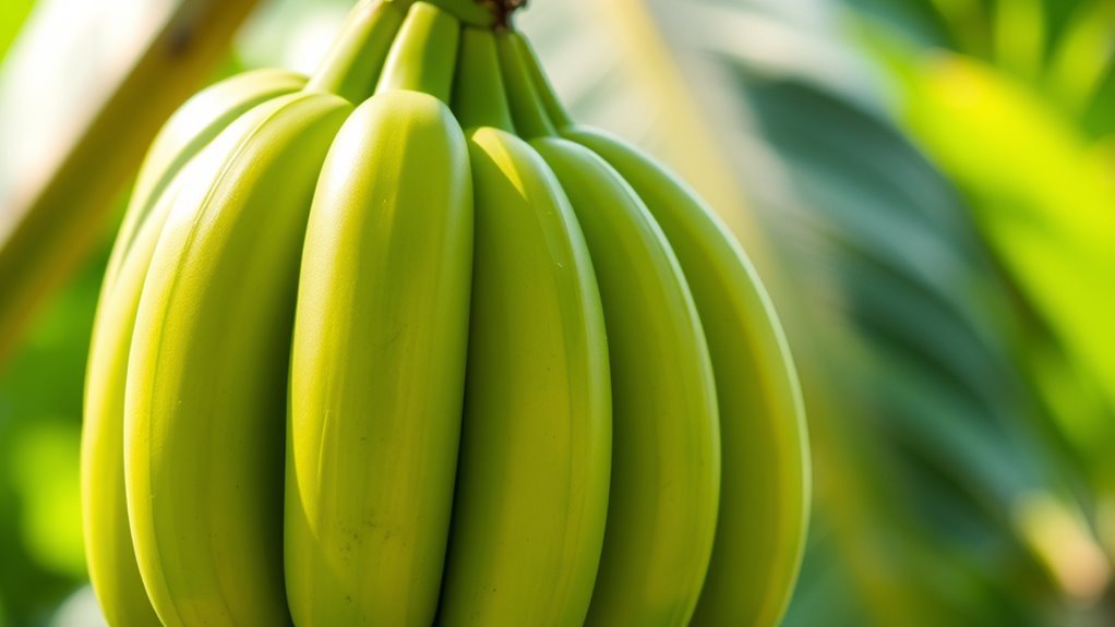 green bananas promote digestive health