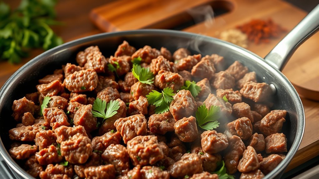 ground beef is keto friendly