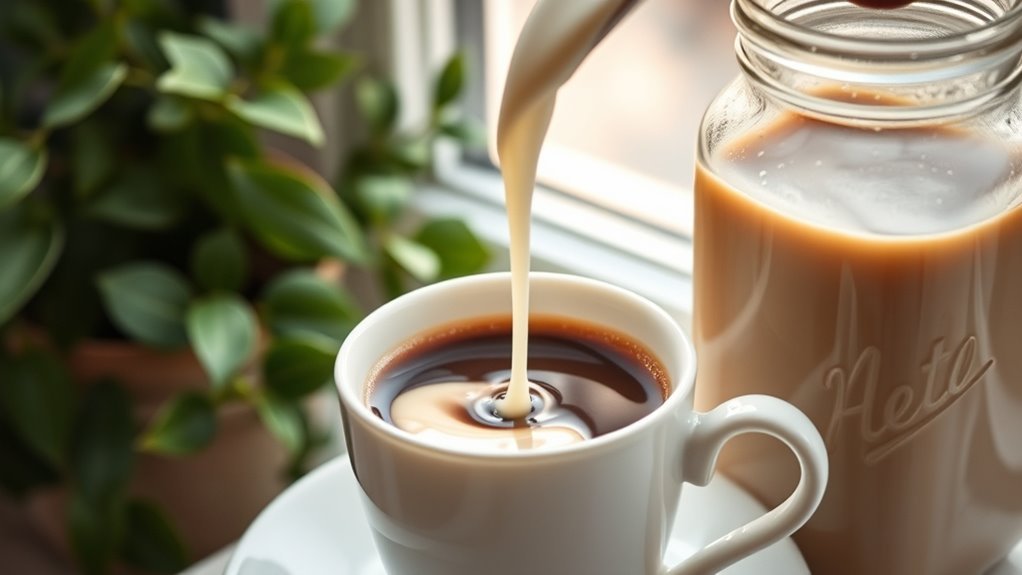 half and half keto friendly option