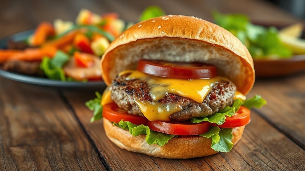 hamburger may suit keto