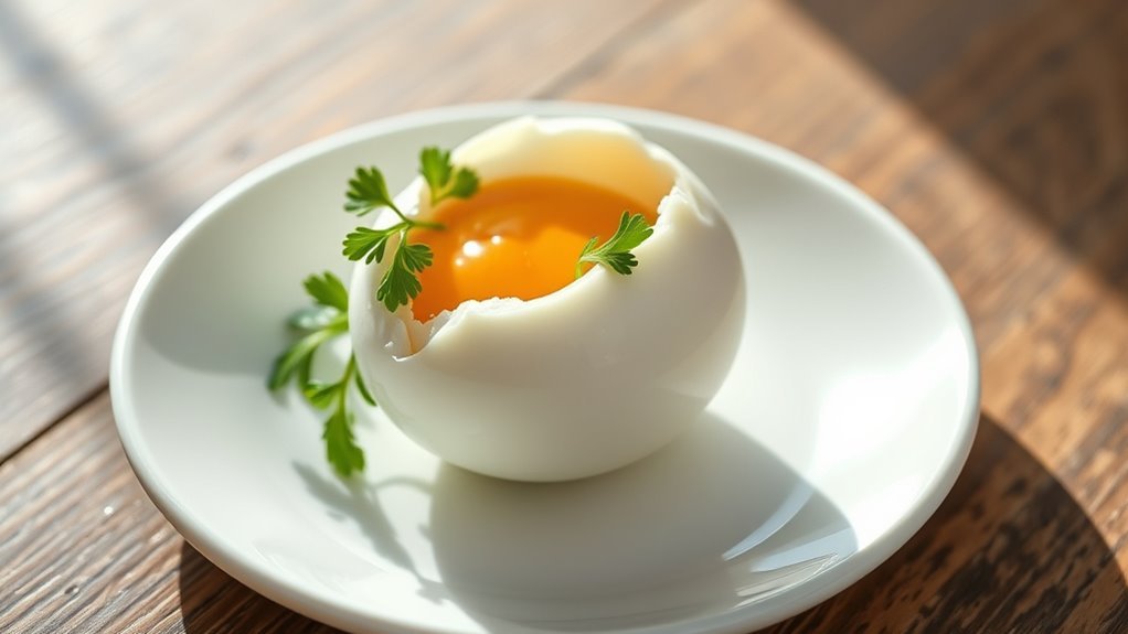 hard boiled eggs low carbs