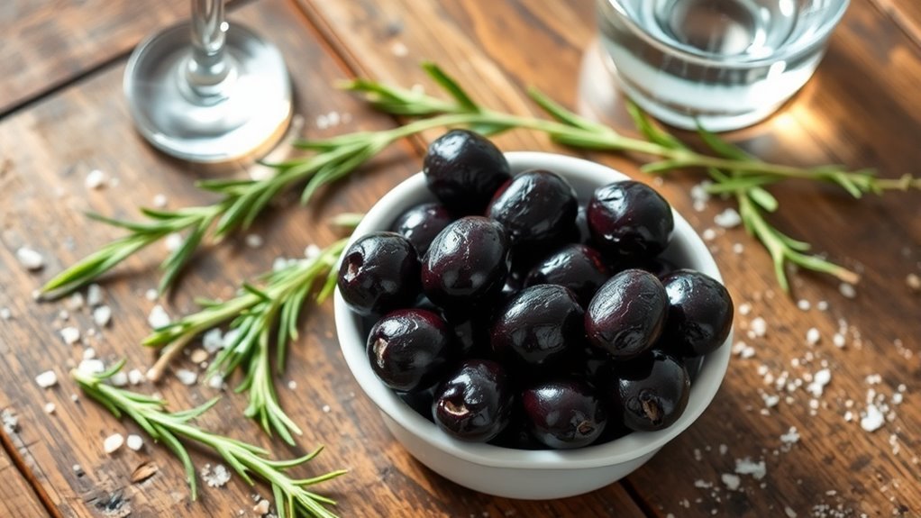 healthy fat rich olives