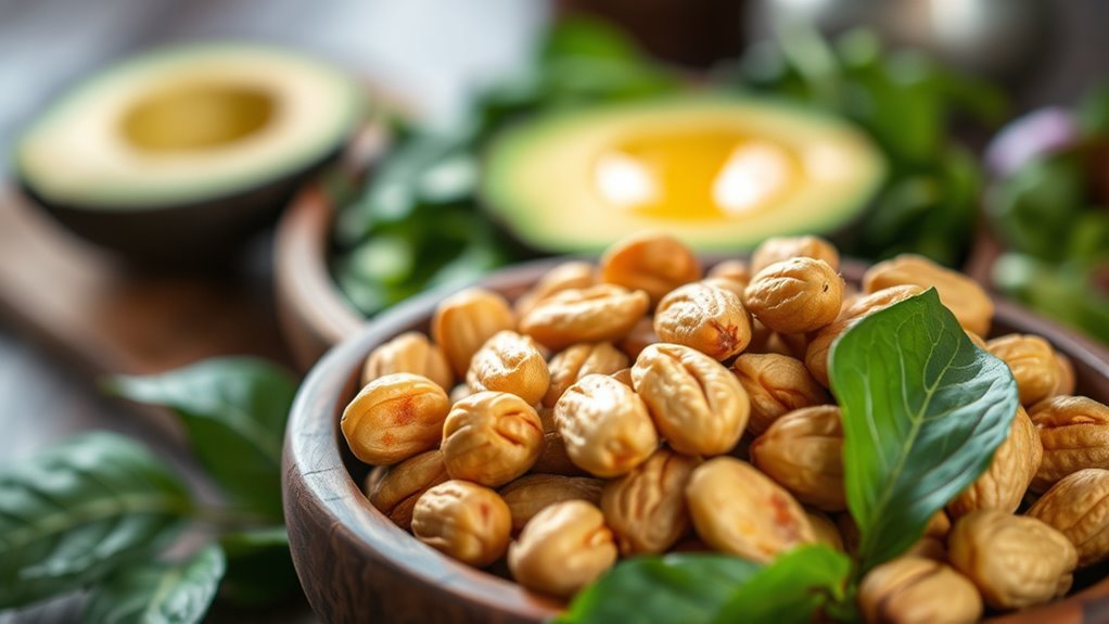 healthy fats in peanuts