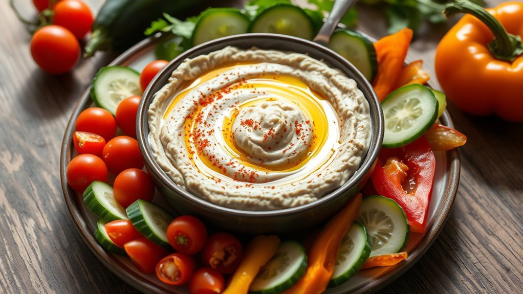 healthy flavorful eggplant dip