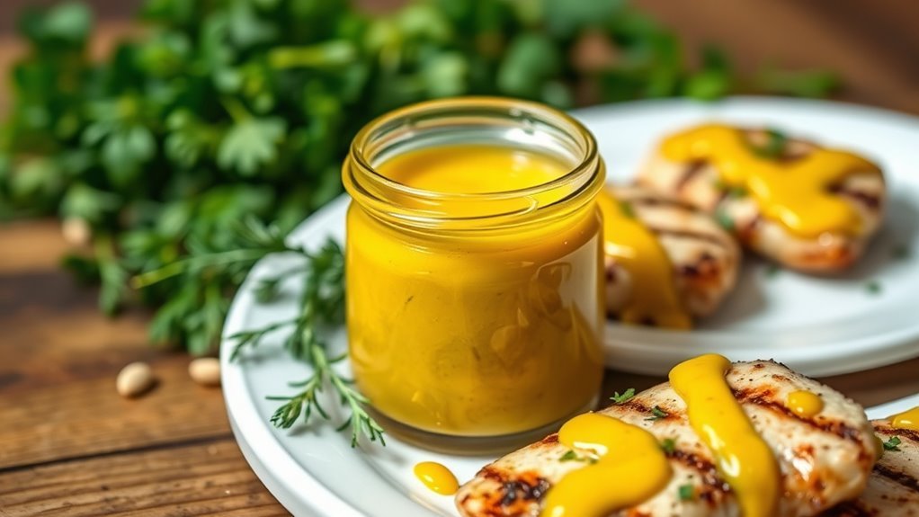 honey mustard carb content