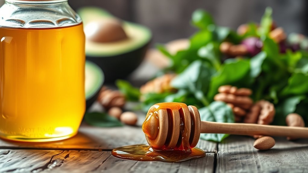 honey s high carbohydrate content