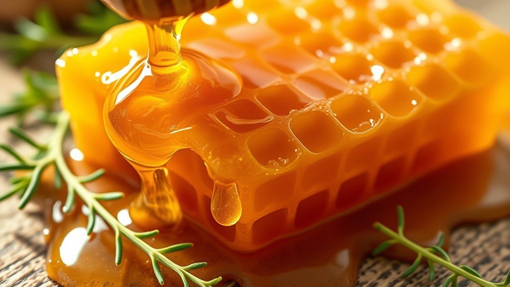 honey s high carbohydrate content