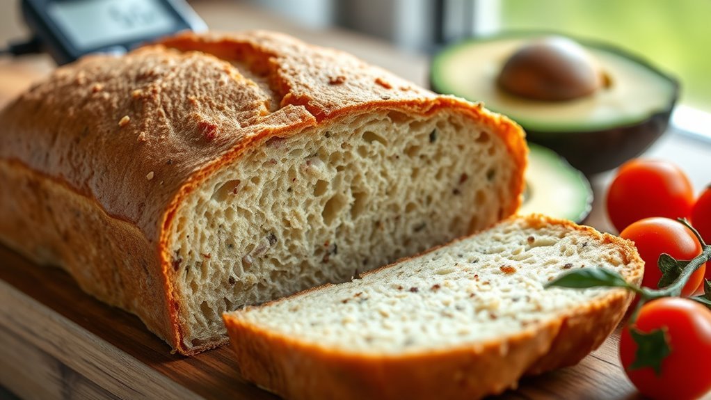 keto bread blood sugar impact