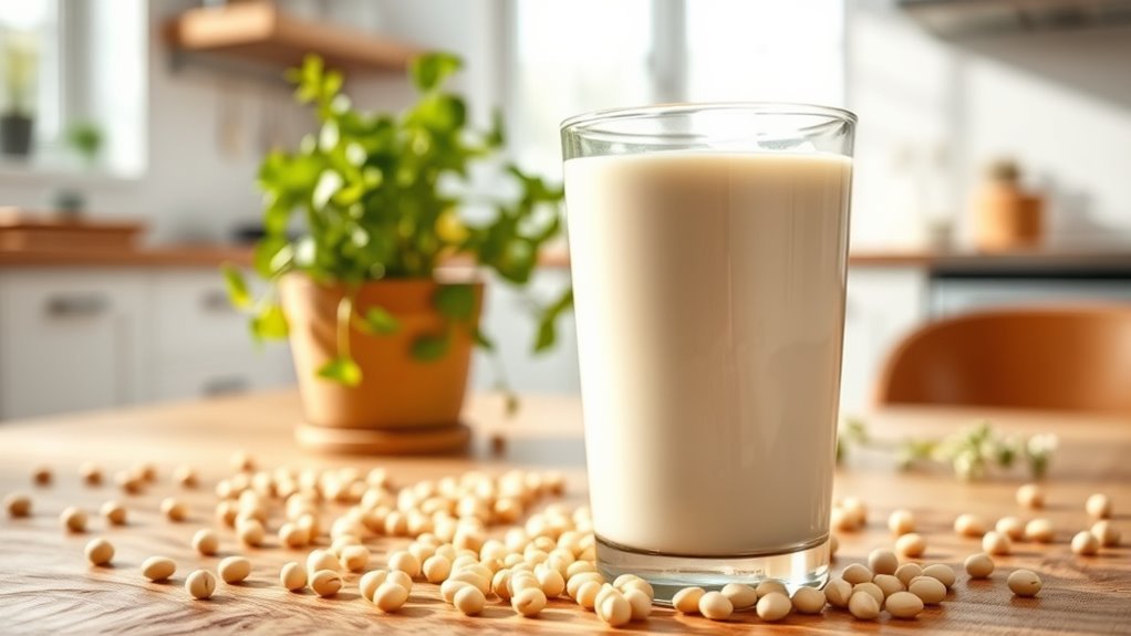 keto compatibility of soybean milk