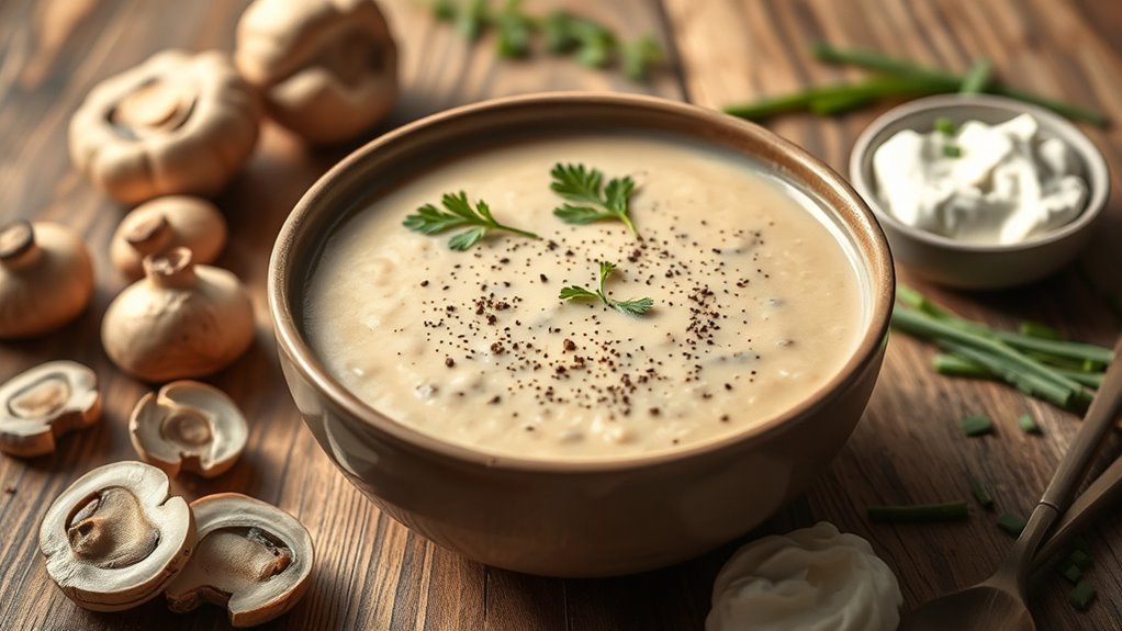 keto cream of mushroom