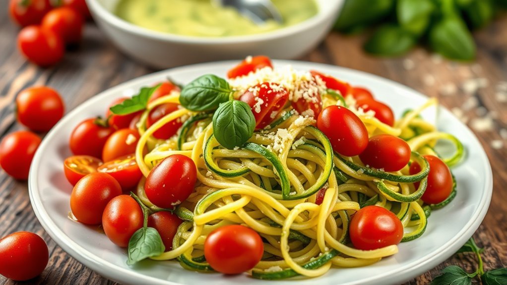 keto diet pasta alternatives