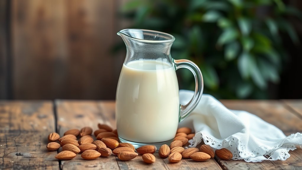 keto friendly almond milk recipes
