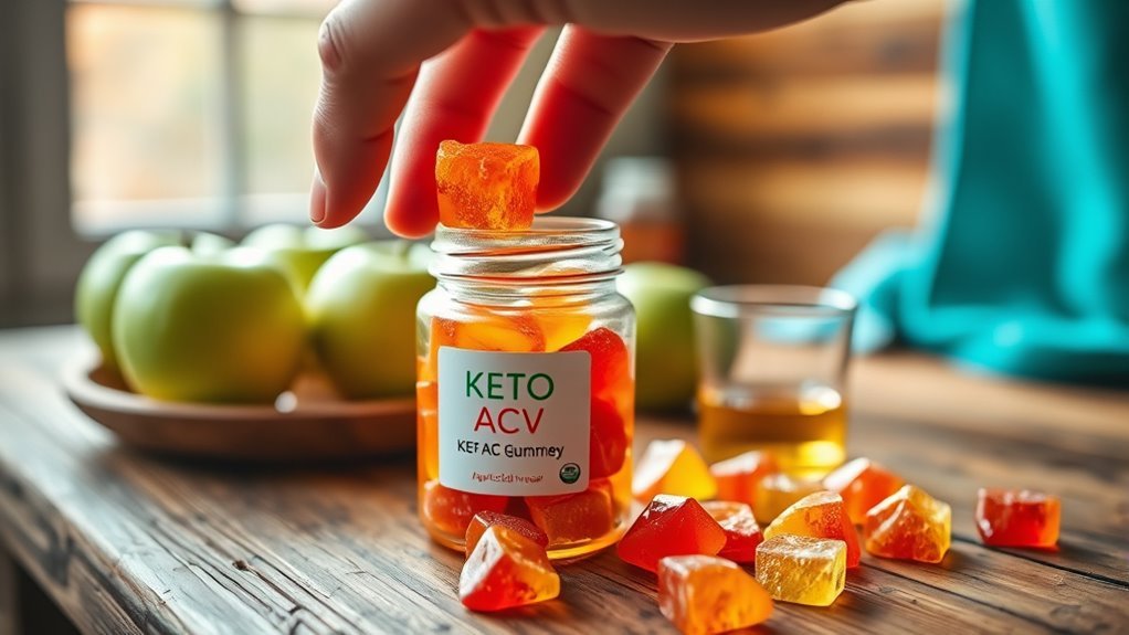 keto friendly apple cider gummies