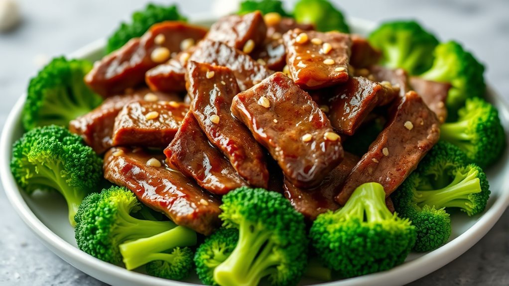 keto friendly beef and broccoli