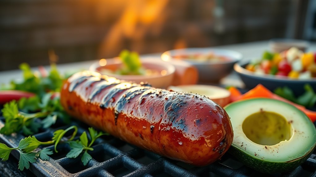 keto friendly bratwurst option