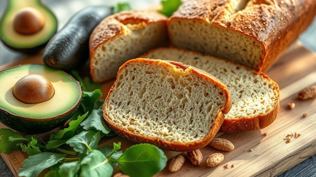 keto friendly bread nutrition