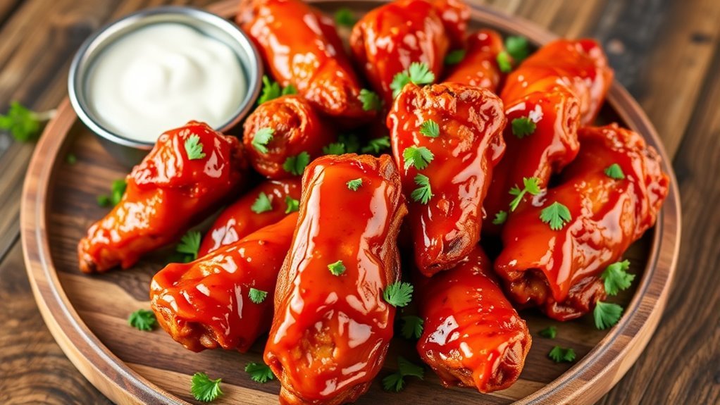 keto friendly buffalo wing option