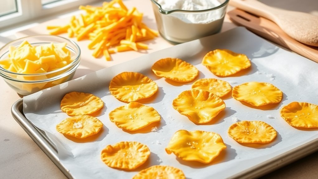 keto friendly cheese chip recipe