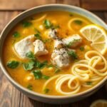 keto friendly chicken noodle soup