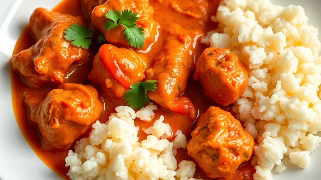 keto friendly chicken tikka masala