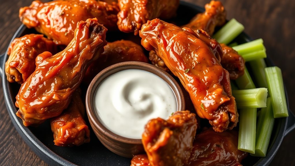 keto friendly chicken wings nutrition