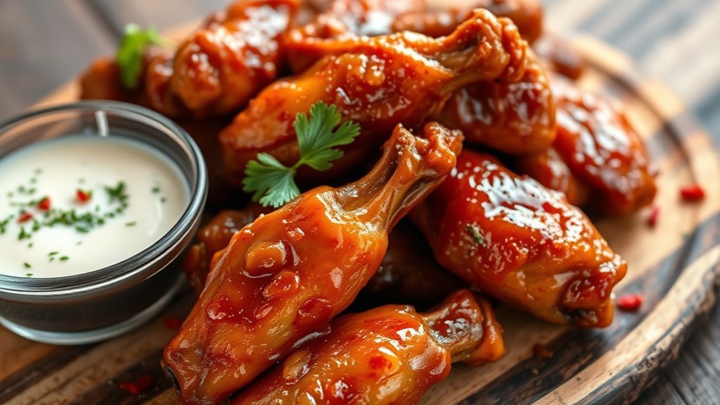 keto friendly chicken wings option