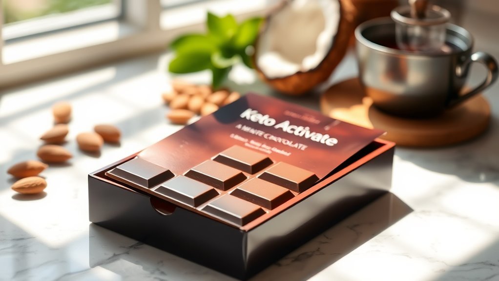 keto friendly chocolate indulgence