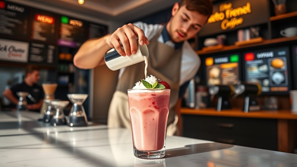 keto friendly coffee shop options