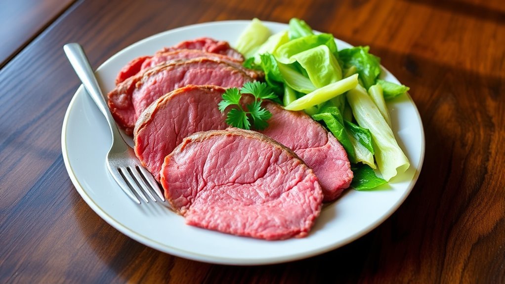 keto friendly corned beef dish