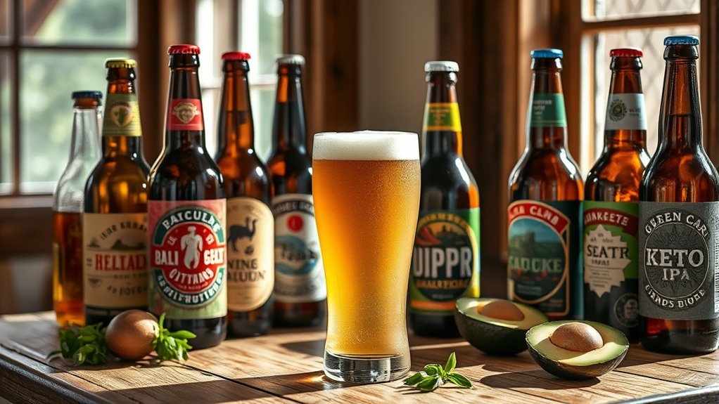 keto friendly craft beer options
