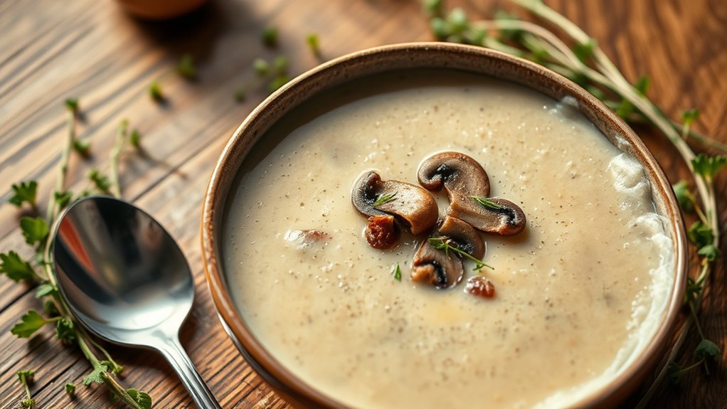 keto friendly cream of mushroom